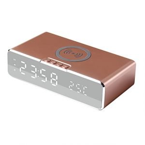 LED Electric Alarm Clock with Digital Thermometer