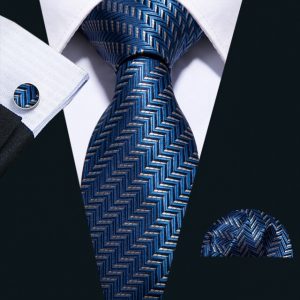 Fashion Navy Polka Dot 100% Silk Tie Barry.Wang Gift Woven Neck Tie For Men Party Business Wedding Free Shipping FA 5095|Men's Ties & Handkerchiefs|