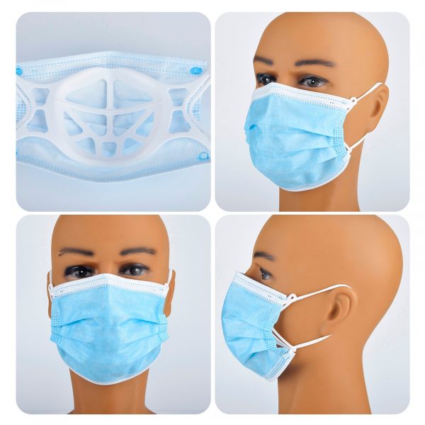 3D Mouth Mask Support Breathing Assist Help Mask Inner