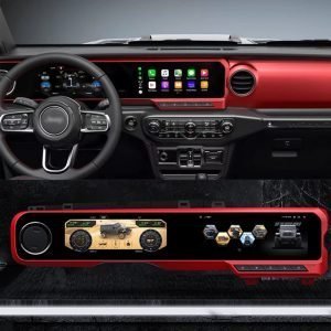 128G Android 9 For Jeep Wrangler JL 2018 2019 2020 2021 Car Multimedia Player Stereo Audio Radio GPS Navi Head Unit Tesla 1 Din