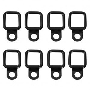 8pcs Heavy Duty Cargo D Ring Tie Down Anchors Trailer For Jeep Wrangler Jk Yj Tj Sports Unlimited Freedom Rubicon X 1995-2017 - Auto Fastener & Clip