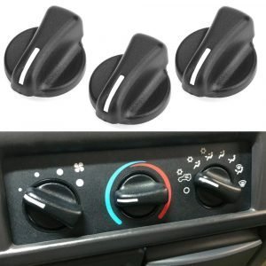 Areyourshop Heater A/C Blower Fan Speed Control Knob Black For Wrangler TJ 1999 2006 Fan Switch Button Car Accessories | Car Switches &  Relays