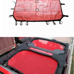 MOPAI Jeep Cover for Jeep Wrangler JK 2007+ Jeep Roof Top Sunshade Cover Anti UV Sun Protect Net for Jeep Wrangler JK Accessories | Jeep Covers|