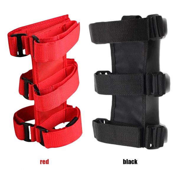 Roll Bar Fire Extinguisher Holder Belt Elaborate Manufacture Prolonged Durable Simplicity for Jeep Wrangler Accessories