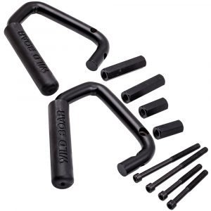 2x Front Grab Handle Bars for Jeep Wrangler JK limited & Unlimited 2 and 4 Door | Armrests