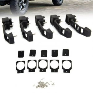 ABS Front Rear Exterior Outside Door Handle Kit Left Right for Jeep Wrangler JK XE 2007 2018
