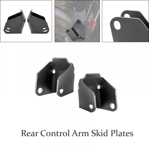 Unlimited 2WD/4WD 2 Door Auto Rear Control Arm Skid Plates Heavy duty Steel For Jeep Wrangler JK 2007 2018