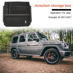 Center Console Organizer Tray For Jeep Wrangler JK 2011 2017  Storage Box Auto Interior Accessories