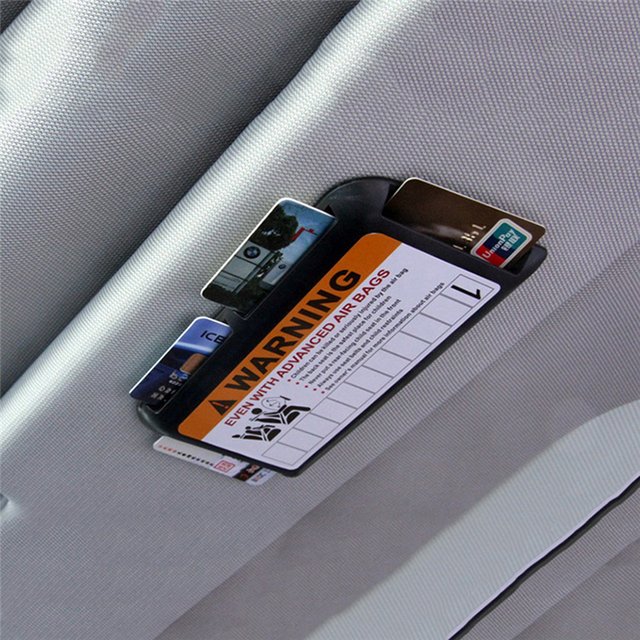 Multifunctional Sun Visor Clip Temporary Parking Card Plate For Jeep Wrangler | Auto Fastener & Clip