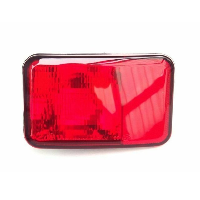 Red face left / right lampshade (without bulb) For Jeep Wrangler 2007 2018 rear bumper light reflector lampshade