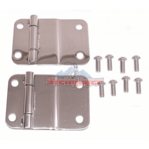 Tailgate (Liftgate) Repl Parts CJ-5 1976-1983 Tailgate Hinges Stainless