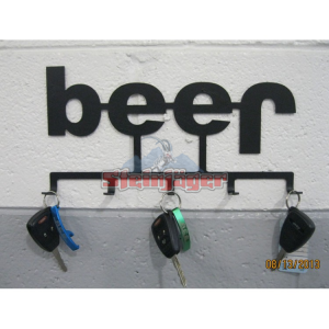 Key Holder Wrangler TJ 1997-2006 Beer Texturized Black