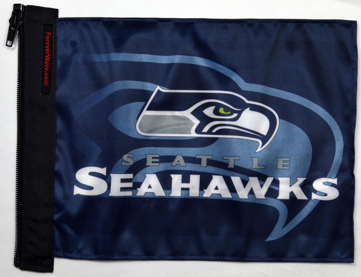 Seattle Seahawks Flag Forever Wave