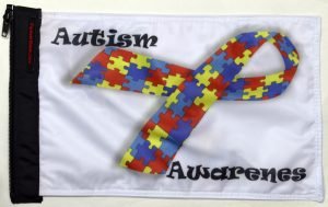 Autism Awareness Flag