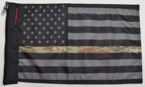 USA Subdued Thin Camo Line Flag