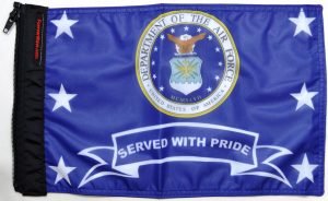 Air Force Served With Pride Flag