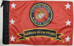 Marines Served With Pride Flag