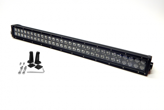 30-INCH STRAIGHT CREE LED LIGHT BAR - DUAL ROW | BLACK SERIES