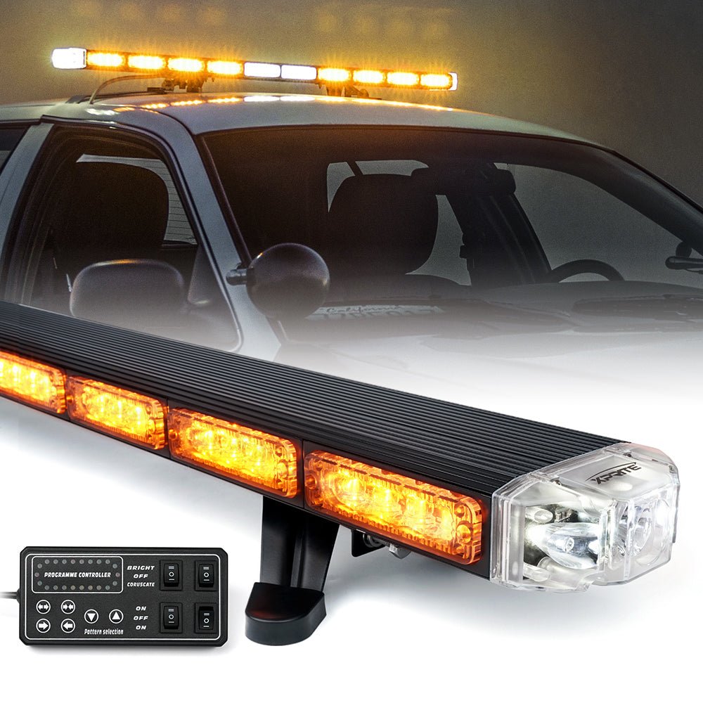 Amber Traffic Advisor LED Light Bar 48" | Sparrow X Series