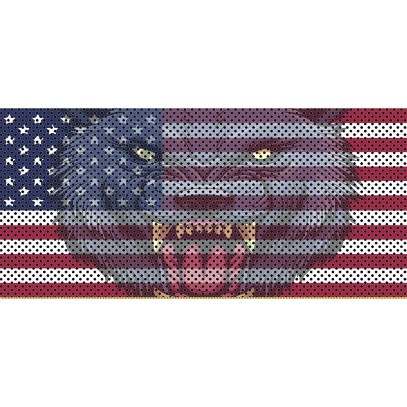 Jeep Wrangler Grill Inserts 2018-Present JL Wolf Flag