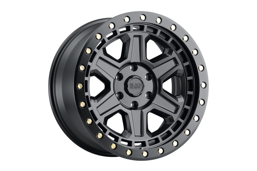 Black Rhino Reno Wheel, 17x9 5x5 - Matte Black - JT/JL/JK