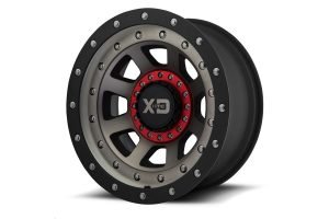 XD Series Wheels XD137 FMJ Series Wheel, 17x9 5x5 - Satin Black with Dark Tint - JT/JL/JK