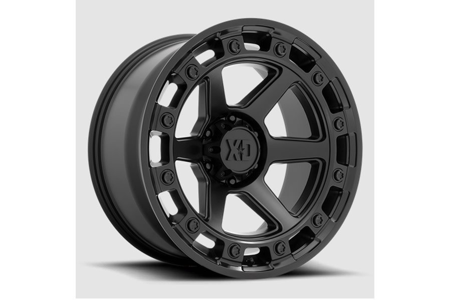 XD Series XD862 Raid Wheel, Satin Black - 17x9 5x5  - JT/JL/JK