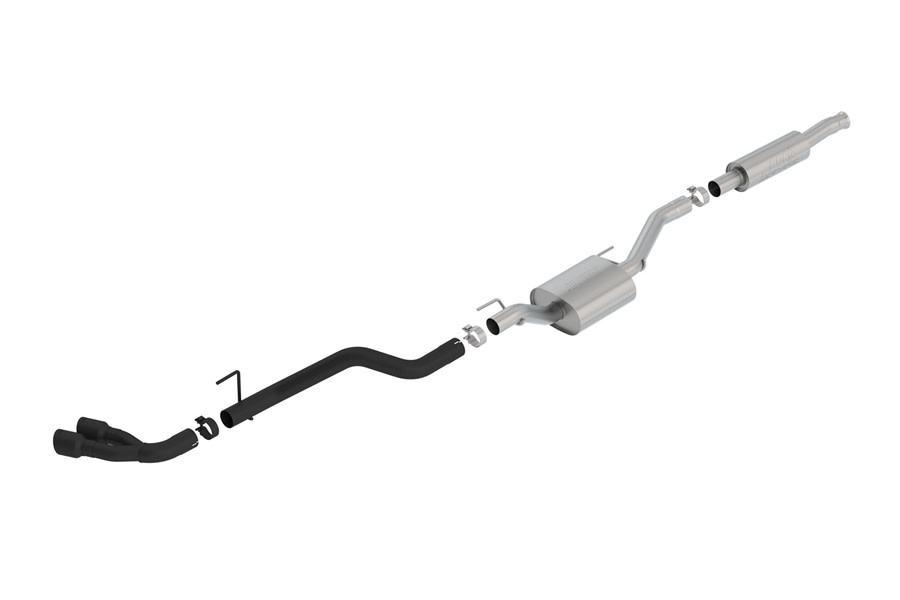 Borla Performance 2.75in S-Type Cat-Back Exhaust System w/ Dual Black Tips - JT 3.6L