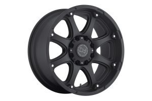 Black Rhino Glamis Wheel, 17x9 5x5 - Matte Black - JT/JL/JK