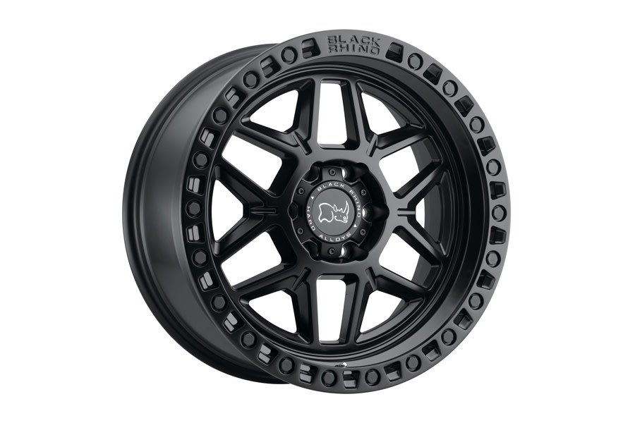 Black Rhino Kelso Wheel, 17x9 5x5 - Matte Black - JT/JL/JK