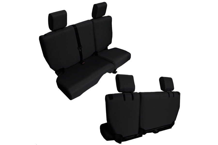 BARTACT Basline Rear Bench Seat Cover Black - JK 4dr 2013+