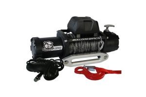 Bulldog Winch 9,500lb Winch w/ 100ft Synthetic Rope