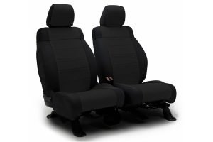 CoverKing Neoprene Front Seat Covers - Black, Side Airbag Compatible - 13-16 JK 4dr