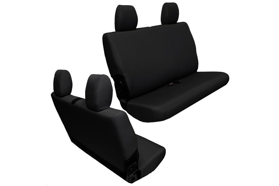 BARTACT Basline Rear Bench Seat Cover Black - JK 2dr 2013+