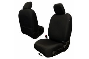 Bartact Baseline Performance Front Seat Covers - Black, No Headrest - JT