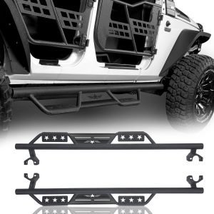 4 Door Side Steps Running Boards(07-18 Jeep Wrangler JK)