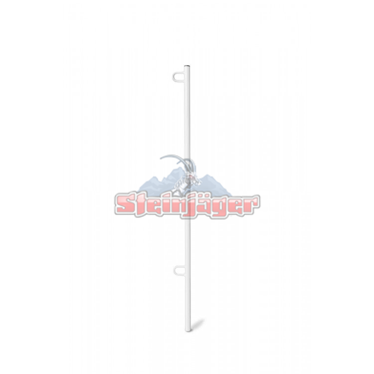 3.8 feet Flag Pole Cloud White