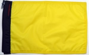 Solid Yellow Q Flag
