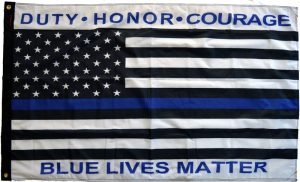 3x5'  Blue Lives Matter Flag