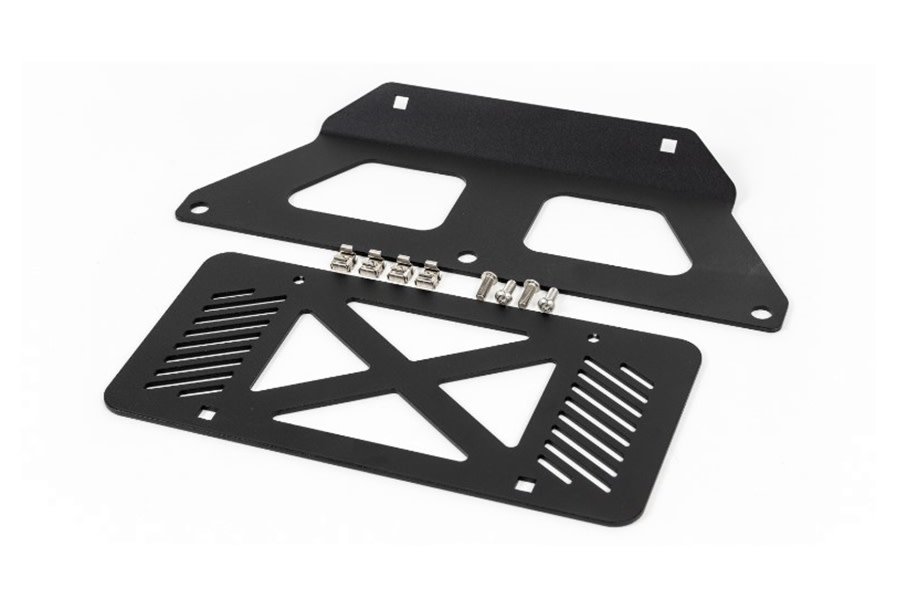 Grimm Offroad Front License Plate Mount - JT/JL Rubicon