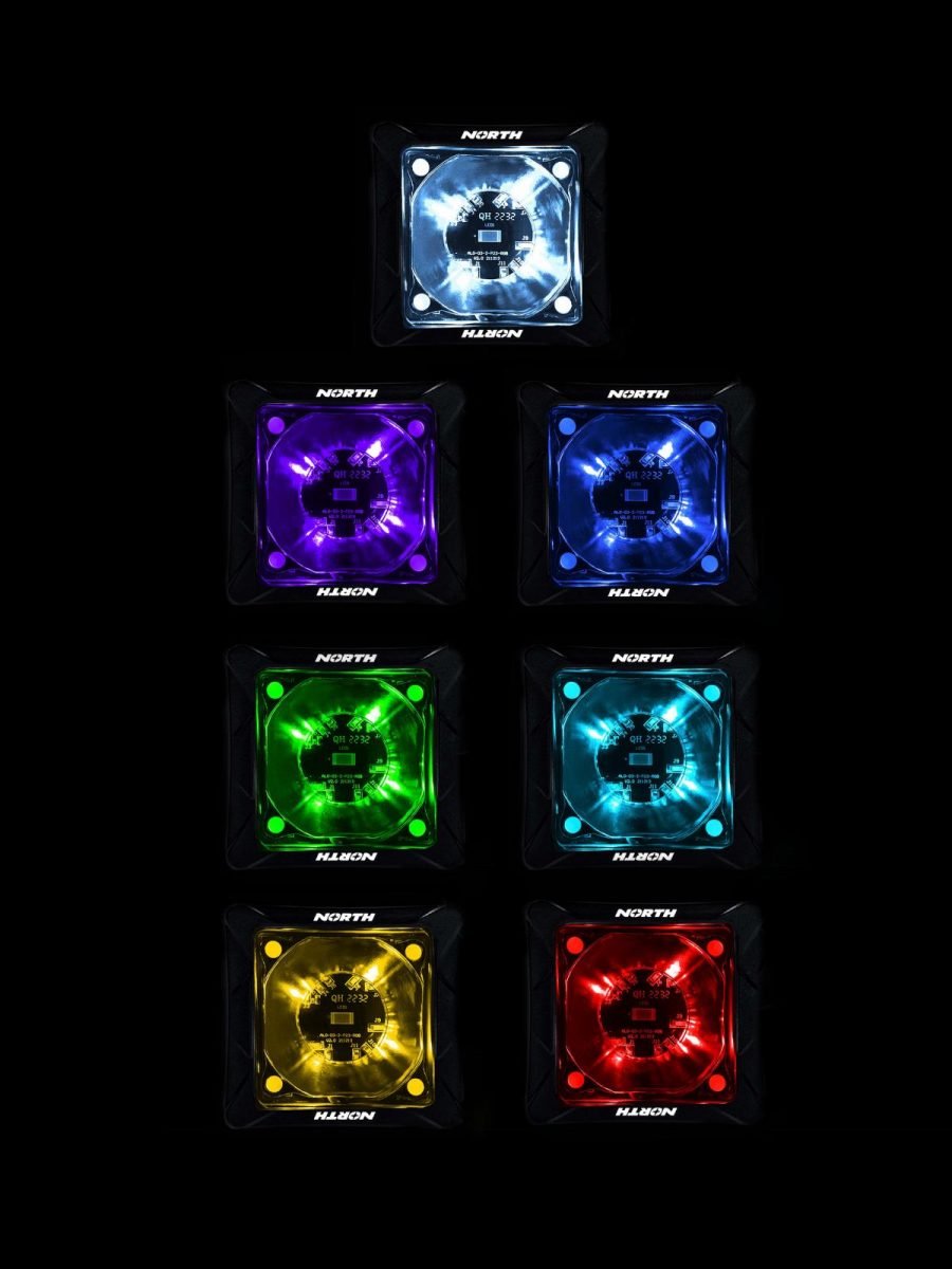 3 Inch Cube RGB Pod Light