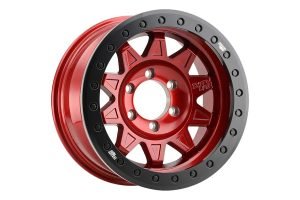 Dirty Life 9302 RoadKill Series Wheel, Red w/ Black Ring - 17x9 5x5  - JT/JL/JK