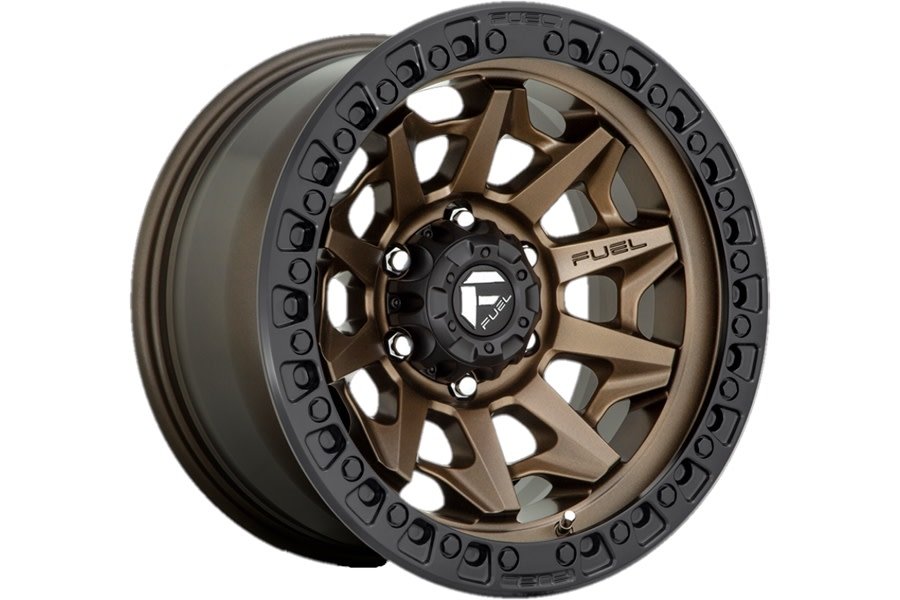 Fuel Offroad Covert D696 Series Wheel, 17x9 5x5 - Bronze - JT/JL/JK