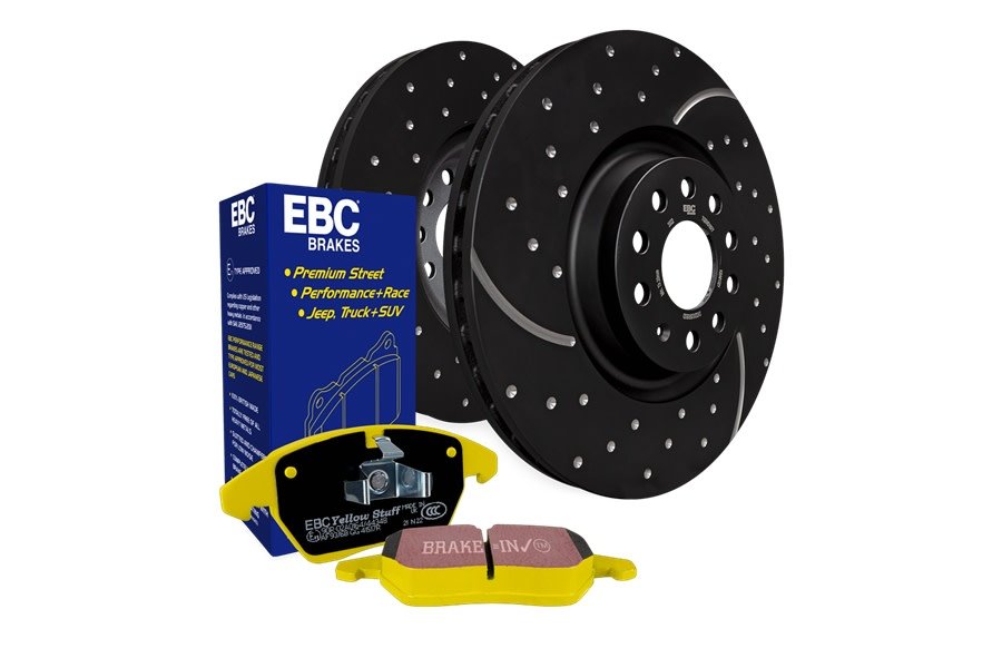 EBC Brakes Stage5 Yellowstuff Front Brake Kit - JK