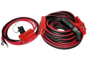 Bulldog Winch 25ft Booster Cable Set w/ Quick Connects and 7.5ft Truck Wire