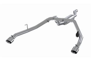MBRP 2.5in AL Series Dual Exit Cat-Back Exhaust System  - JT