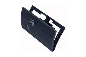 Tuffy Security Steel Glove Box - Charcoal - LJ/TJ