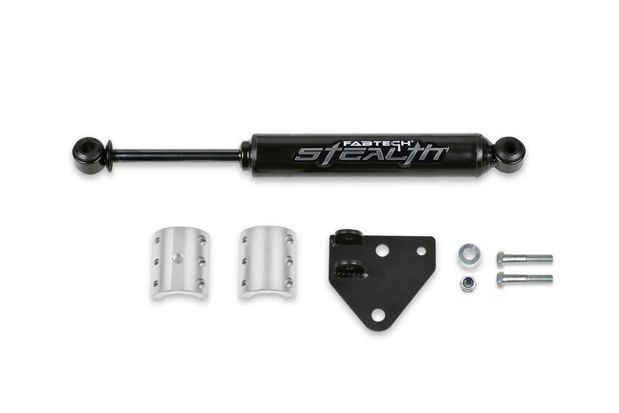 FabTech Stealth High Clearance Steering Stabilizer Kit - JT/JL