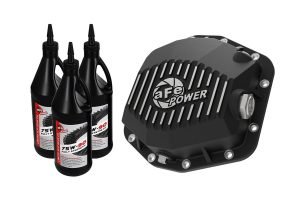 aFe Power Pro Series Rear Diff Cover w/ Gear Oil - Black - JL 2.0L/3.6L