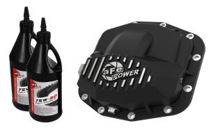 aFe Power Pro Series Front Differential Cover Black w/Oil, Black - JL / JT